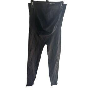 Blanqi $64 Women's XL Everyday Maternity Belly Support Leggings in Black